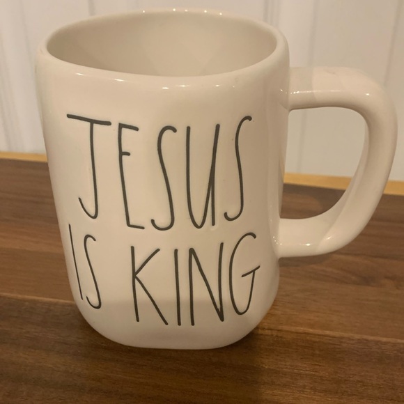 Rae Dunn Other - Rae Dunn Artisan Collection by Magenta “Jesus Is King” coffee mug